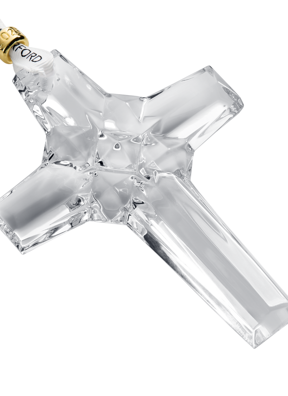 Waterford Crystal Annual Cross Ornament
